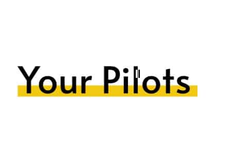 Your pilots black and yellow logo
