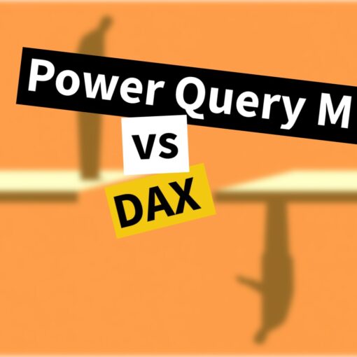 Power Query M vs DAX title